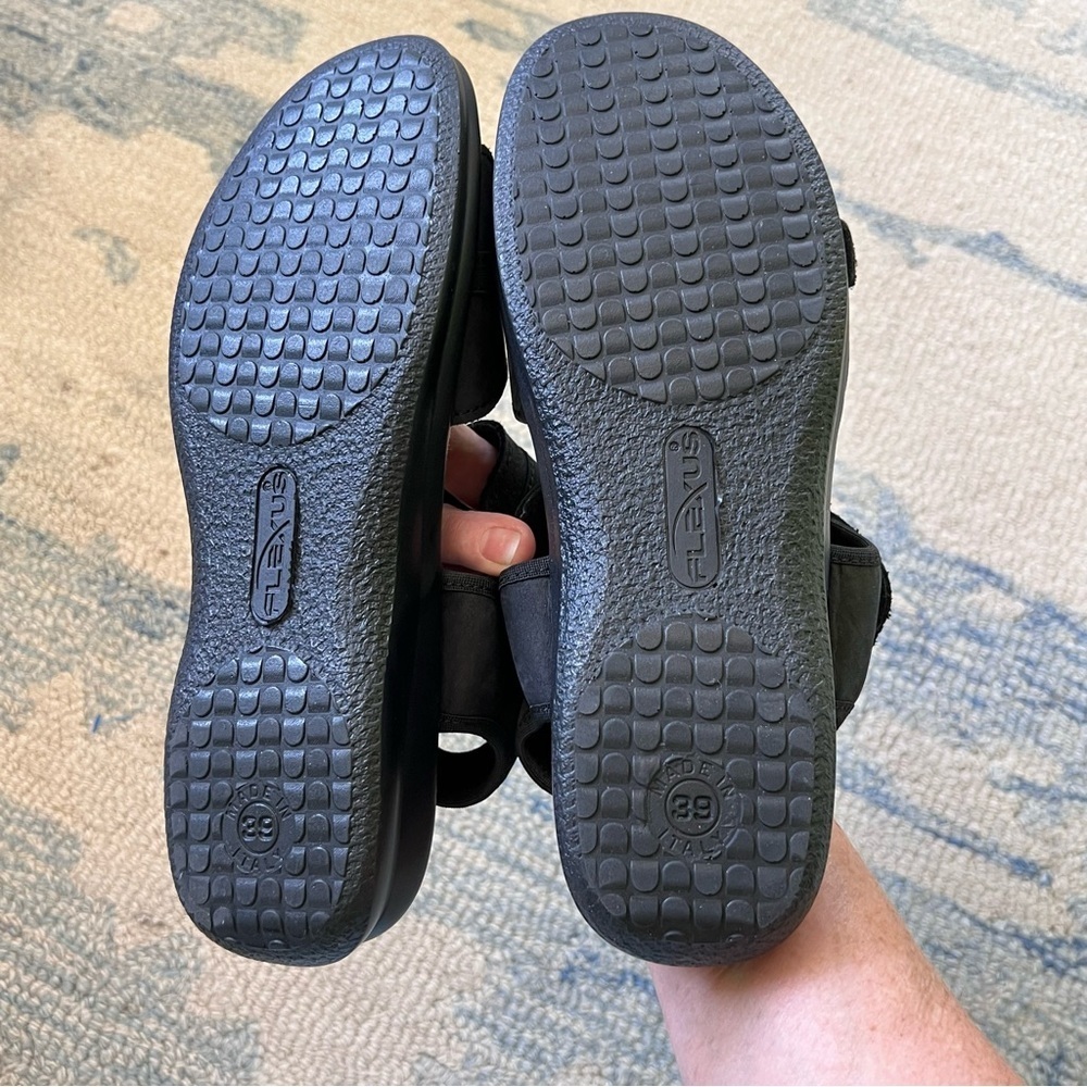 Flexus By Spring Step Black Hook & Loop Comfort W… - image 5